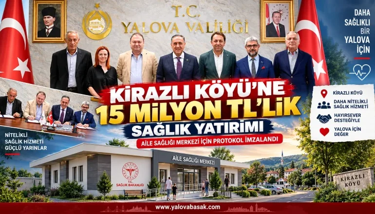 Kirazlı Köyü’ne 15 Milyon TL’lik Sağlık Yatırımı: Aile Sağlığı Merkezi İçin Protokol İmzalandı 1 Kirazlı Köyü’ne 15 Milyon TL’lik Sağlık Yatırımı: Aile Sağlığı Merkezi İçin Protokol İmzalandı