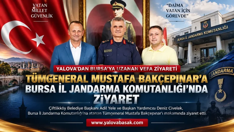 Tümgeneral Mustafa Bakçepınar’a Bursa’da Anlamlı Ziyaret