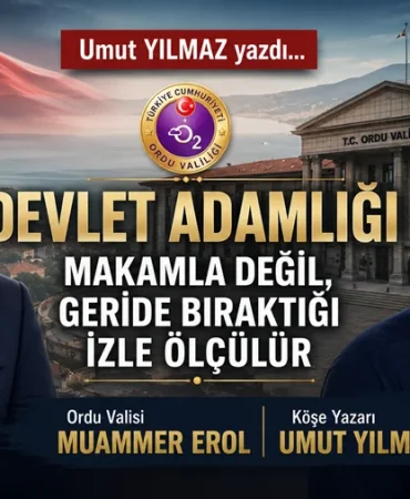 Devlet Adamlığı Makamla Değil, Geride Bıraktığı İzle Ölçülür 2 Devlet Adamlığı Makamla Değil, Geride Bıraktığı İzle Ölçülür