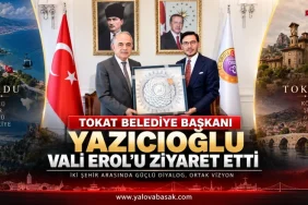 Tokat Belediye Başkanı Mehmet Kemal Yazıcıoğlu’ndan Vali Muammer Erol’a Ziyaret