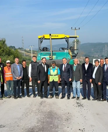 Yalova’da 49,2 Milyon TL’lik Yol Yatırımı Başladı: 5,5 Kilometrelik Güzergâh Asfaltlanıyor