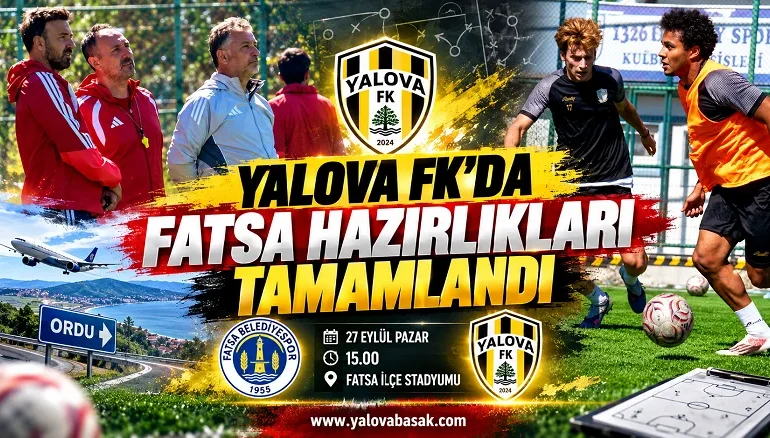 Yalova FK’da Fatsa Belediyespor Maçı Hazırlıkları Tamamlandı 1 Yalova FK’da Fatsa Belediyespor Maçı Hazırlıkları Tamamlandı