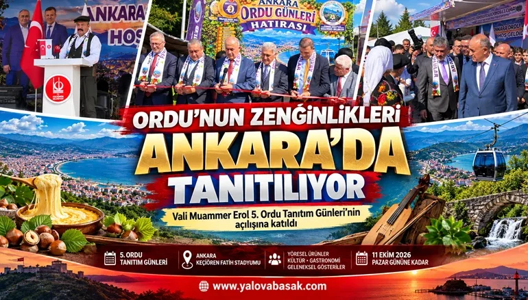Ordu Tanıtım Günleri Ankara’da Kapılarını Açtı: Vali Muammer Erol Açılışa Katıldı 6 Ordu Tanıtım Günleri Ankara’da Kapılarını Açtı: Vali Muammer Erol Açılışa Katıldı