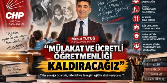 Tutuğ’dan Eğitim Sistemi Çıkışı: “Mülakatı ve Ücretli Öğretmenliği Kaldıracağız”
