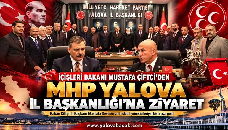 Bakan Çiftçi’den MHP Yalova İl Başkanlığı’na Ziyaret 1 Bakan Çiftçi’den MHP Yalova İl Başkanlığı’na Ziyaret