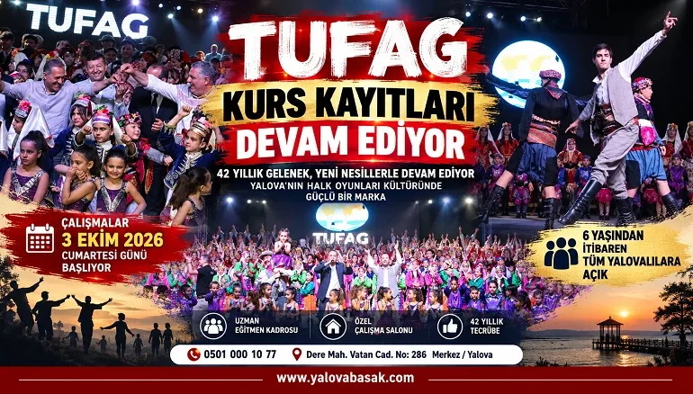 TUFAG’TA 2026-2027 DÖNEMİ KURS KAYITLARI DEVAM EDİYOR 1 TUFAG’TA 2026-2027 DÖNEMİ KURS KAYITLARI DEVAM EDİYOR