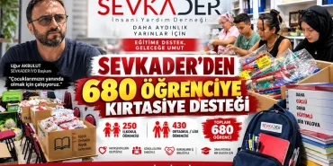SEVKADER’den Yalova’da 680 Öğrenciye Büyük Eğitim Desteği