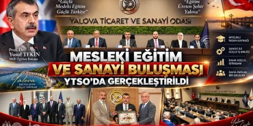 Mesleki Eğitim ve Sanayi Buluşması YTSO’da Gerçekleştirildi 14 Mesleki Eğitim ve Sanayi Buluşması YTSO’da Gerçekleştirildi