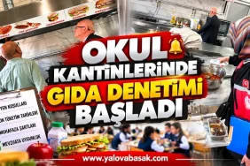 Yalova’da Okul Kantinlerinde Gıda Denetimi Başladı 5 Yalova’da Okul Kantinlerinde Gıda Denetimi Başladı