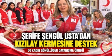 Şerife Şengül Usta’dan Kızılay Kermesine Anlamlı Destek 13 Şerife Şengül Usta’dan Kızılay Kermesine Anlamlı Destek
