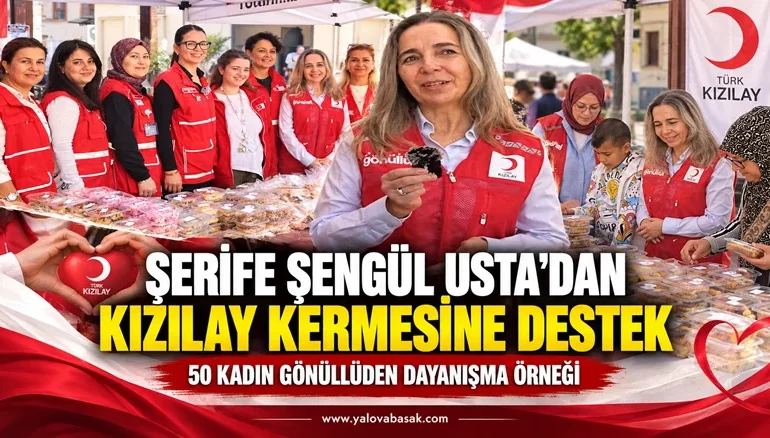 Şerife Şengül Usta’dan Kızılay Kermesine Anlamlı Destek 1 Şerife Şengül Usta’dan Kızılay Kermesine Anlamlı Destek