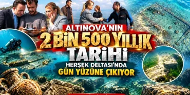 Altınova’nın 2 Bin 500 Yıllık Tarihi Hersek Deltası’nda Gün Yüzüne Çıkıyor 12 Altınova’nın 2 Bin 500 Yıllık Tarihi Hersek Deltası’nda Gün Yüzüne Çıkıyor