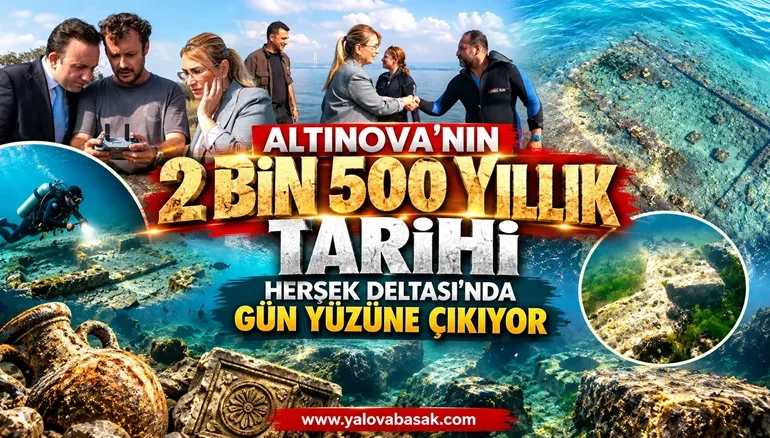 Altınova’nın 2 Bin 500 Yıllık Tarihi Hersek Deltası’nda Gün Yüzüne Çıkıyor 1 Altınova’nın 2 Bin 500 Yıllık Tarihi Hersek Deltası’nda Gün Yüzüne Çıkıyor