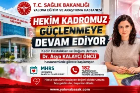 Yalova Eğitim ve Araştırma Hastanesi’nde Hekim Kadrosu Güçleniyor: Dr. Asya Kalaycı Öncü Göreve Başladı 6 Yalova Eğitim ve Araştırma Hastanesi’nde Hekim Kadrosu Güçleniyor: Dr. Asya Kalaycı Öncü Göreve Başladı