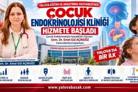 Yalova Eğitim ve Araştırma Hastanesi’nde Bir İlk: Çocuk Endokrinolojisi Kliniği Hasta Kabulüne Başladı 15 Yalova Eğitim ve Araştırma Hastanesi’nde Bir İlk: Çocuk Endokrinolojisi Kliniği Hasta Kabulüne Başladı