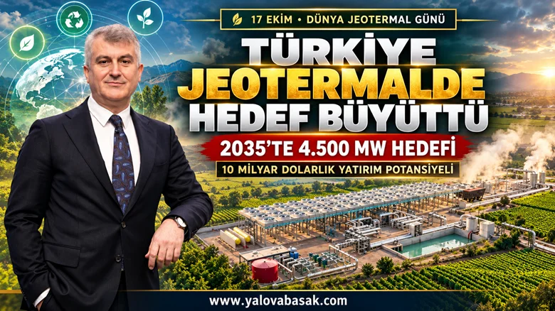 Türkiye Jeotermal Enerjide Hedef Büyüttü: 2035’te 4.500 MW Kurulu Güç Planlanıyor