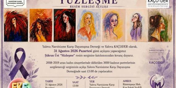 Yüzleşme Sergisi Yalova’da: 5 Bin 800 Kadının Portresiyle Toplumsal Hafızaya Güçlü Bir Çağrı 20 Yüzleşme Sergisi Yalova’da: 5 Bin 800 Kadının Portresiyle Toplumsal Hafızaya Güçlü Bir Çağrı