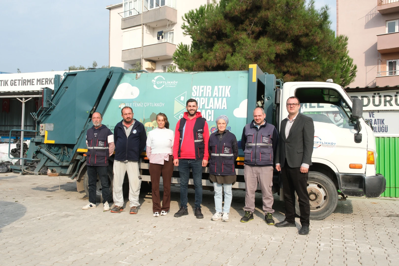 ÇİFTLİKKÖY’DE SIFIR ATIK SEFERBERLİĞİ: HEDEF AYDA 30 TON GERİ DÖNÜŞÜM