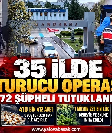 35 İlde Uyuşturucu Operasyonu: 172 Şüpheli Tutuklandı 2 35 İlde Uyuşturucu Operasyonu: 172 Şüpheli Tutuklandı