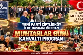 Yeni Parti Çiftlikköy’den Muhtarlara Özel Kahvaltı Programı