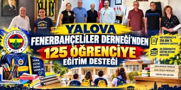 Yalova Fenerbahçeliler Derneği’nden 125 Öğrenciye Eğitim Desteği