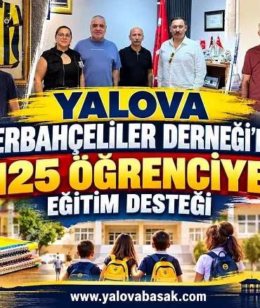 Yalova Fenerbahçeliler Derneği’nden 125 Öğrenciye Eğitim Desteği