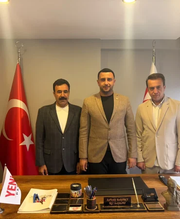 YENİ PARTİ ÇİFTLİKKÖY İLÇE BAŞKANLIĞI’NA HEMŞEHRİ DERNEKLERİNDEN ZİYARET