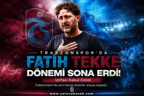 Trabzonspor’da Fatih Tekke Şoku! Görevinden Ayrılığı Kabul Edildi