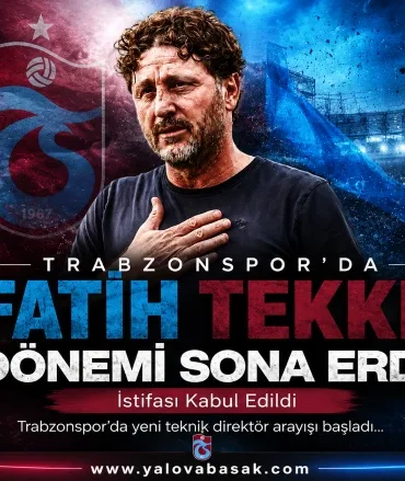 Trabzonspor’da Fatih Tekke Şoku! Görevinden Ayrılığı Kabul Edildi 4 Trabzonspor’da Fatih Tekke Şoku! Görevinden Ayrılığı Kabul Edildi