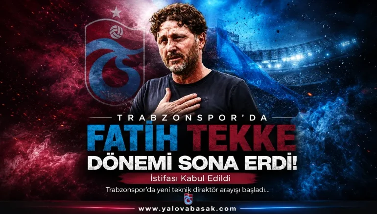 Trabzonspor’da Fatih Tekke Şoku! Görevinden Ayrılığı Kabul Edildi 1 Trabzonspor’da Fatih Tekke Şoku! Görevinden Ayrılığı Kabul Edildi