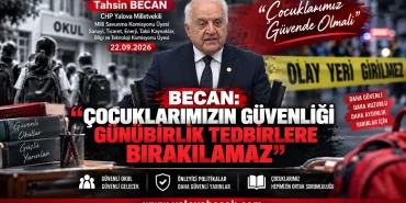 Tahsin Becan’dan Turgutlu’daki Okul Saldırısı Sonrası Güvenlik Çağrısı: “Çocuklarımızın Güvenliği Günübirlik Tedbirlere Bırakılamaz” 14 Tahsin Becan’dan Turgutlu’daki Okul Saldırısı Sonrası Güvenlik Çağrısı: “Çocuklarımızın Güvenliği Günübirlik Tedbirlere Bırakılamaz”