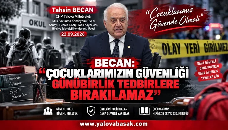 Tahsin Becan’dan Turgutlu’daki Okul Saldırısı Sonrası Güvenlik Çağrısı: “Çocuklarımızın Güvenliği Günübirlik Tedbirlere Bırakılamaz” 2 Tahsin Becan’dan Turgutlu’daki Okul Saldırısı Sonrası Güvenlik Çağrısı: “Çocuklarımızın Güvenliği Günübirlik Tedbirlere Bırakılamaz”