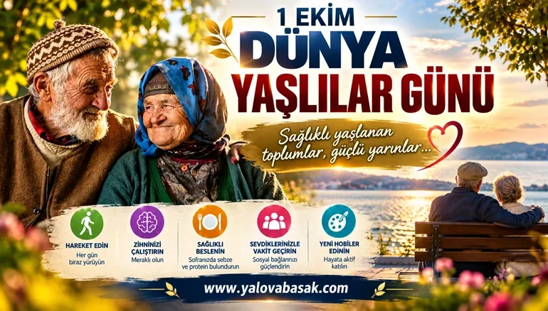 Dünya Yaşlılar Günü’nde Sağlıklı Yaşlanma Mesajı: Türkiye’de Her 9 Kişiden Biri 65 Yaş Üzerinde 1 Dünya Yaşlılar Günü’nde Sağlıklı Yaşlanma Mesajı: Türkiye’de Her 9 Kişiden Biri 65 Yaş Üzerinde