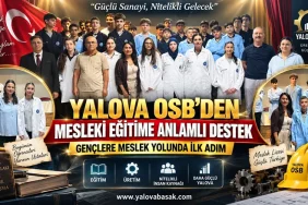 Yalova OSB’den Gençlere Meslek Yolunda İlk Adım: 9. Sınıf Öğrencilerine Önlük Desteği 4 Yalova OSB’den Gençlere Meslek Yolunda İlk Adım: 9. Sınıf Öğrencilerine Önlük Desteği