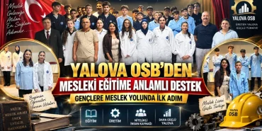 Yalova OSB’den Gençlere Meslek Yolunda İlk Adım: 9. Sınıf Öğrencilerine Önlük Desteği 14 Yalova OSB’den Gençlere Meslek Yolunda İlk Adım: 9. Sınıf Öğrencilerine Önlük Desteği