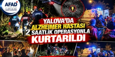 Yalova’da Ormanlık Alanda Kaybolan Alzheimer Hastası 2 Saatlik Operasyonla Kurtarıldı 10 Yalova’da Ormanlık Alanda Kaybolan Alzheimer Hastası 2 Saatlik Operasyonla Kurtarıldı