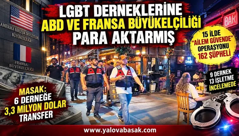 15 İlde “Ailem Güvende” Operasyonu: 6 Derneğin Milyonlarca Dolarlık Fon Trafiği Araştırılıyor