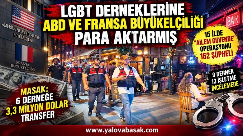 15 İlde “Ailem Güvende” Operasyonu: 6 Derneğin Milyonlarca Dolarlık Fon Trafiği Araştırılıyor 18 15 İlde “Ailem Güvende” Operasyonu: 6 Derneğin Milyonlarca Dolarlık Fon Trafiği Araştırılıyor