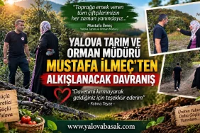 Yalova Tarım ve Orman Müdürü Mustafa İlmeç’ten Alkışlanacak Davranış: Fatma Teyzenin Tarlasında Üreticiyi Dinledi 7 Yalova Tarım ve Orman Müdürü Mustafa İlmeç’ten Alkışlanacak Davranış: Fatma Teyzenin Tarlasında Üreticiyi Dinledi