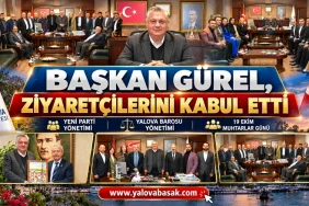 Başkan Gürel, Yeni Parti Yönetimini, Yalova Barosu’nu ve Muhtarları Ağırladı 6 Başkan Gürel, Yeni Parti Yönetimini, Yalova Barosu’nu ve Muhtarları Ağırladı