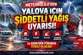 METEOROLOJİ’DEN YALOVA İÇİN ŞİDDETLİ YAĞIŞ UYARISI! SEL VE SU BASKININA DİKKAT 4 METEOROLOJİ’DEN YALOVA İÇİN ŞİDDETLİ YAĞIŞ UYARISI! SEL VE SU BASKININA DİKKAT