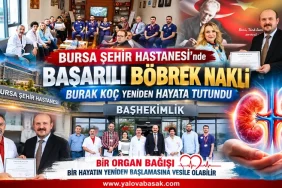 Yalova Eğitim ve Araştırma Hastanesi Hekim Kadrosuna yeni atama.