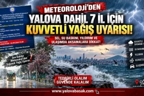 Marmara’da Kuvvetli Yağış Alarmı! Yalova Dahil 7 İl İçin Sarı Uyarı 5 Marmara’da Kuvvetli Yağış Alarmı! Yalova Dahil 7 İl İçin Sarı Uyarı