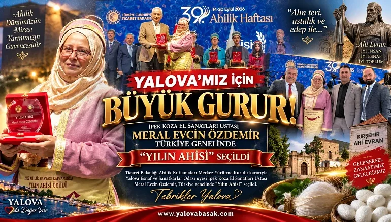 Yalova’dan Türkiye’ye Uzanan Büyük Gurur: Meral Evcin Özdemir “Yılın Ahisi” Seçildi 1 Yalova’dan Türkiye’ye Uzanan Büyük Gurur: Meral Evcin Özdemir “Yılın Ahisi” Seçildi