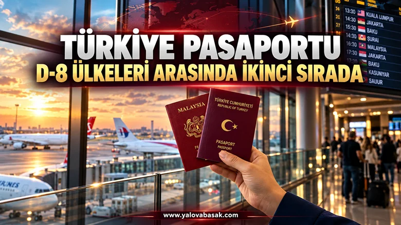 Türkiye Pasaportu D-8 Ülkeleri Arasında İkinci Sırada!