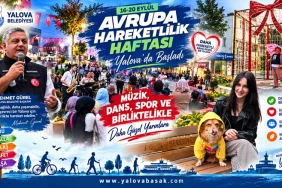 Yalova’da Avrupa Hareketlilik Haftası Coşkusu: Meydan Müzik, Dans ve Sporla Renklendi