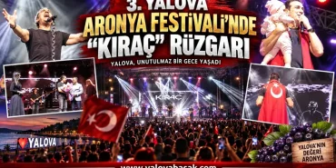 Yalova’da Aronya Festivali’ne Kıraç Damgası: Meydanı Dolduran Binlerce Kişi Hep Bir Ağızdan Söyledi