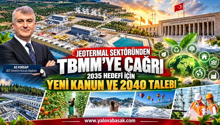 Jeotermal Sektöründen TBMM’ye Çağrı: 2035 Hedefi İçin Yeni Kanun ve 2040 Talebi 1 Jeotermal Sektöründen TBMM’ye Çağrı: 2035 Hedefi İçin Yeni Kanun ve 2040 Talebi