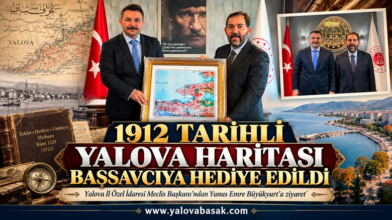 Yalova İl Özel İdaresi Meclis Başkanı’ndan Başsavcı Yunus Emre Büyükyurt’a Ziyaret