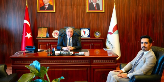 Seçkin Özcan’dan Rektör Bahçekapılı’ya Ziyaret 10 Seçkin Özcan’dan Rektör Bahçekapılı’ya Ziyaret